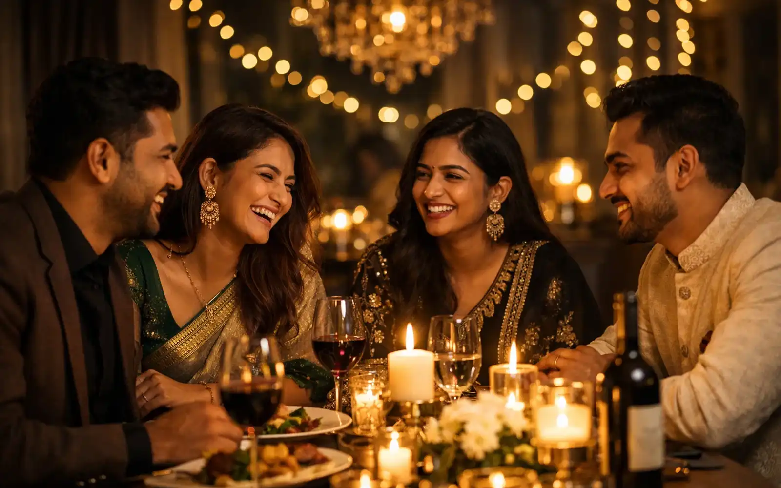 Private celebration event styling and ambience