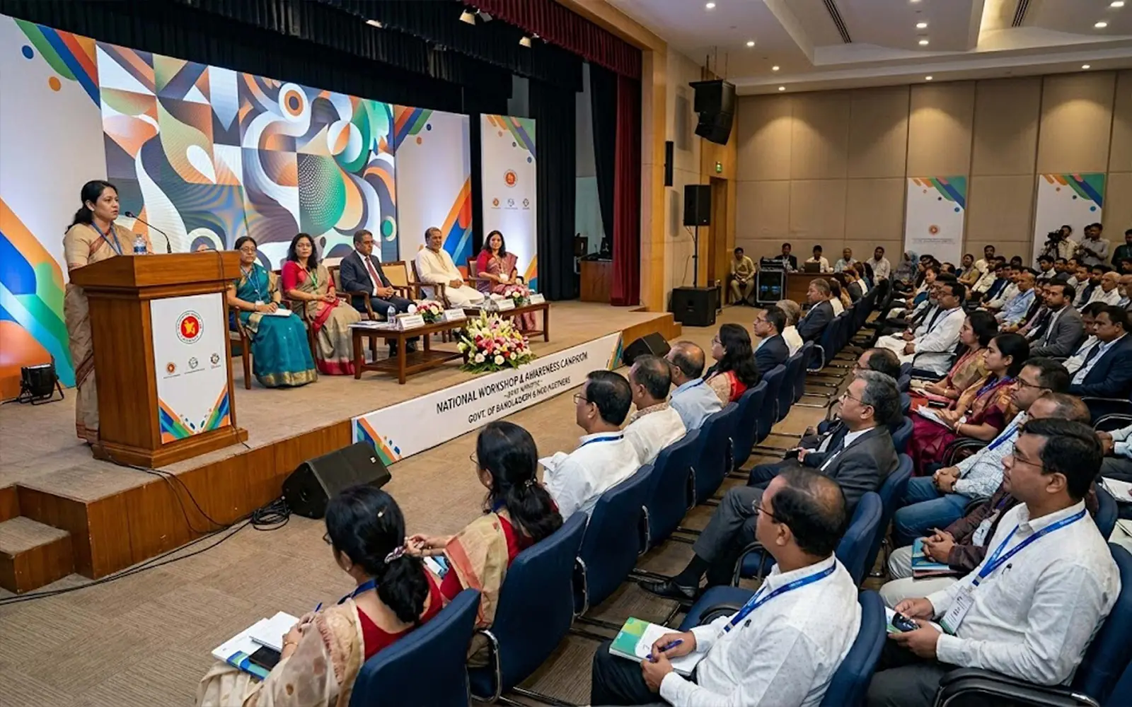 Formal government and NGO program arrangement